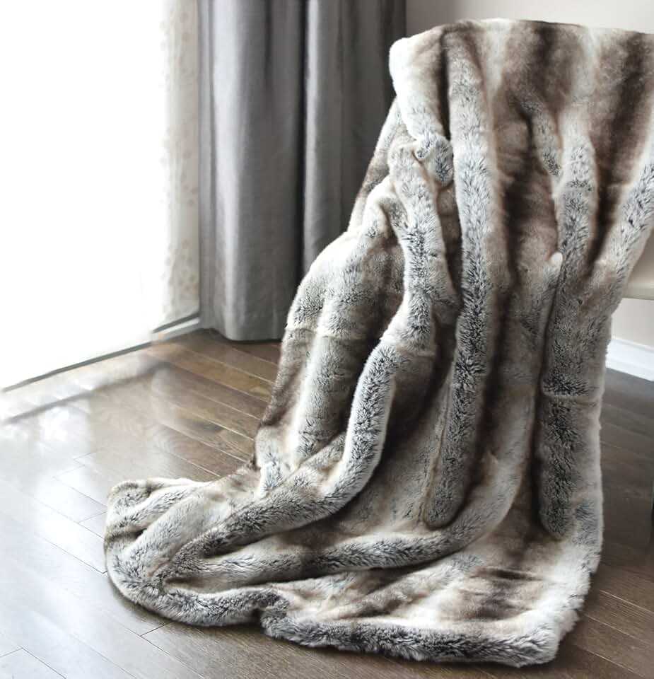 faux mink blanket
