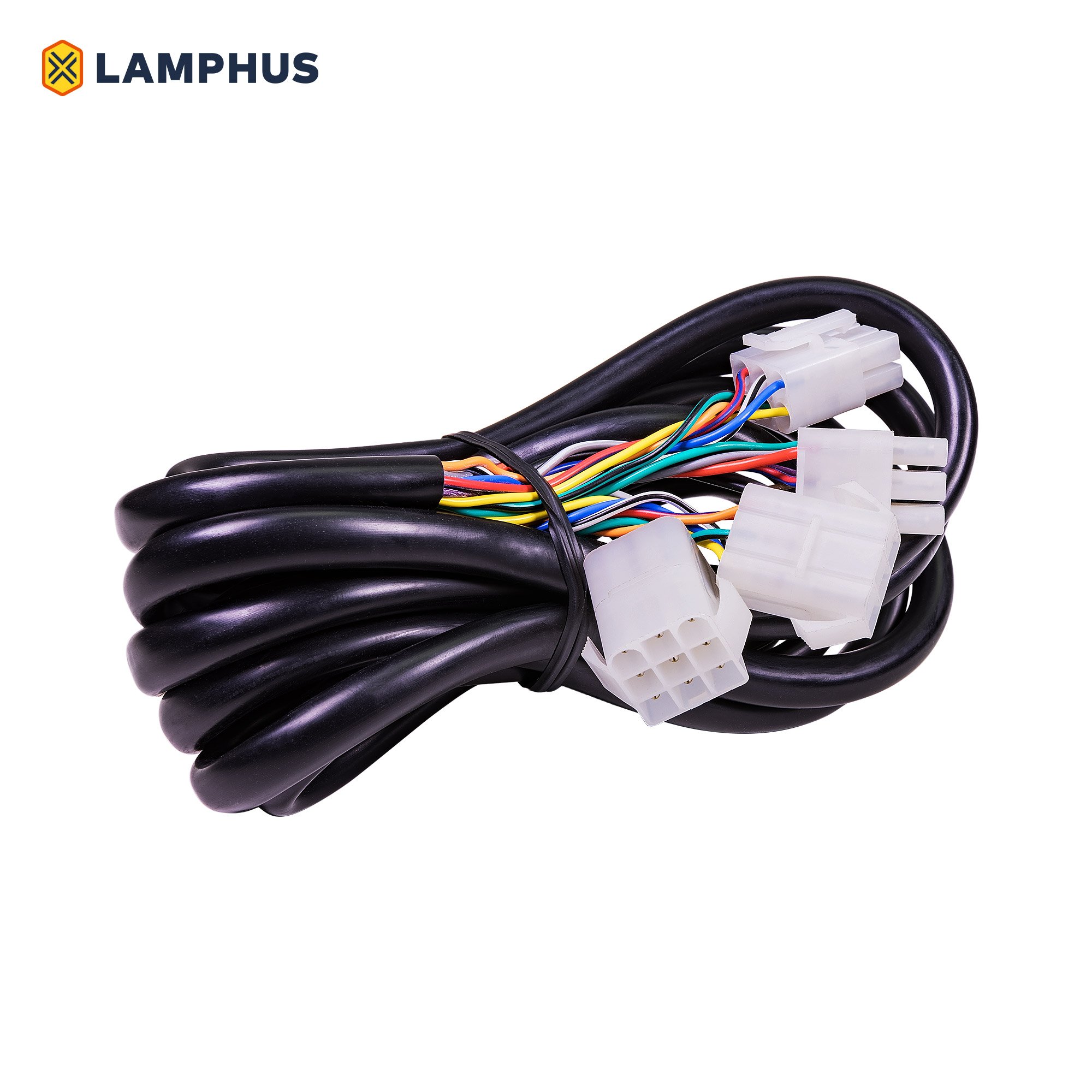 LAMPHUS SolarBlast Full-Size Light Bar 10ft Extension Cable [Plug & Play] [Ultra-Durable] [Simplifies Installation] Suitable for Larger Vehicles