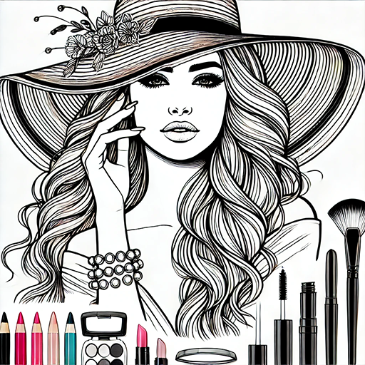 Fashion Color Fun: Creative Coloring