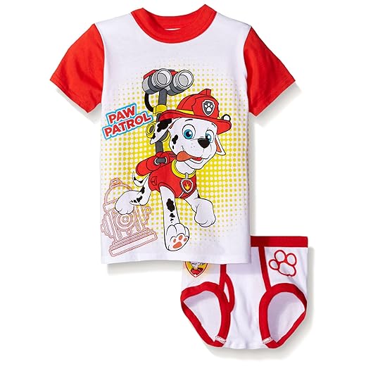 Nickelodeon Toddler Boys' Paw Patrol Underwear and Tank Set, Assorted, 2T/3T