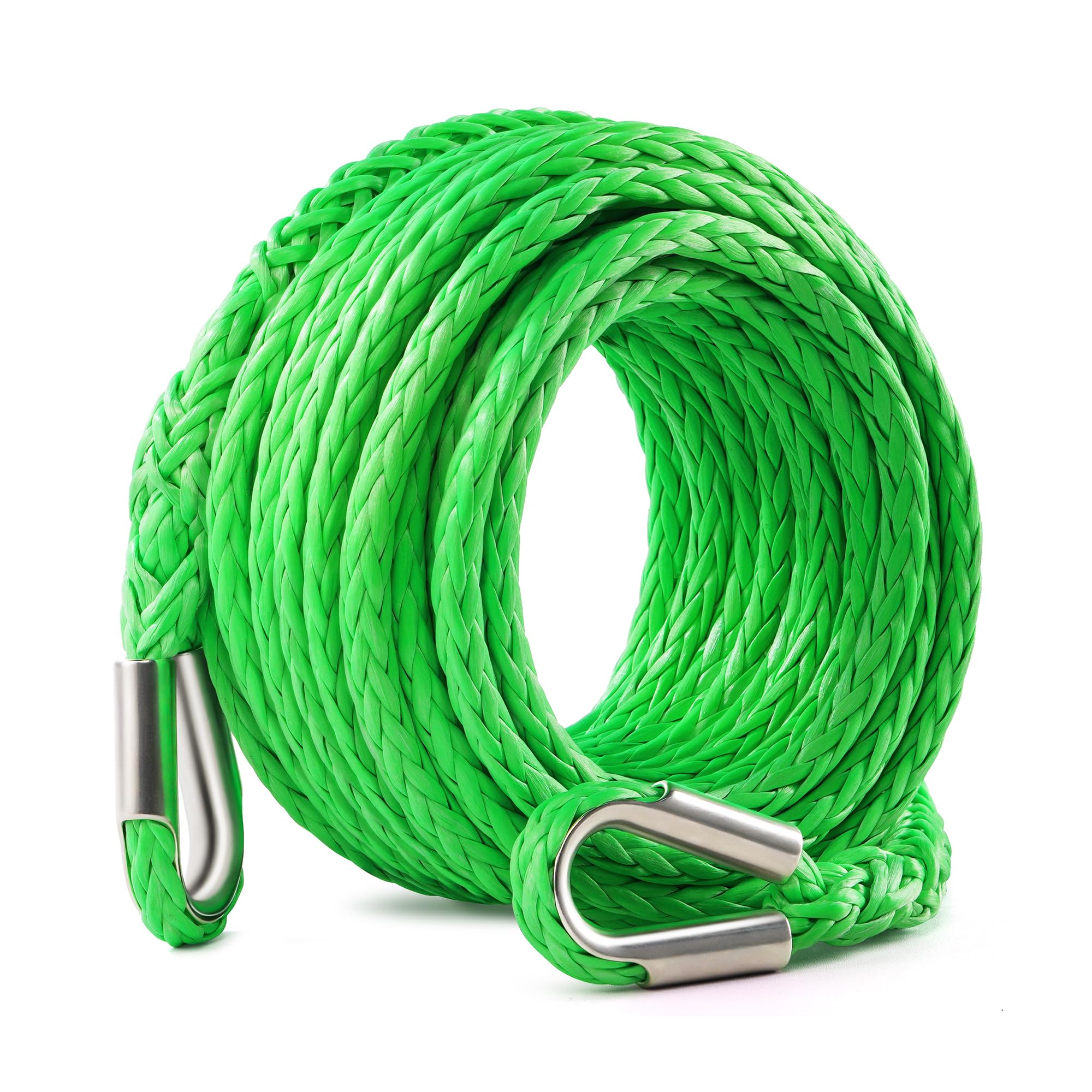 Vehicle Extension Line Snapklik.com : DAYDOOR Winch Rope Extension, 1/4 X 50ft Synthetic Winch ...