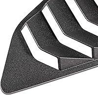 Vista 8 de Parabrisas para ventana lateral Camaro para Chevy Camaro 2016 2017 2018 2019 2020 2021 2022 2023 negro mate