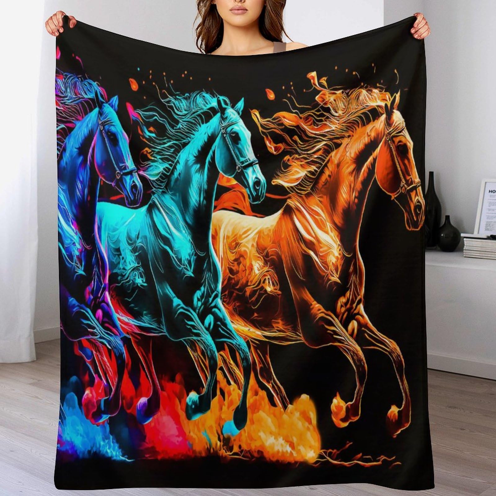 Couverture de canape en polaire de flannel pour des soirees cocooning chaleureuses