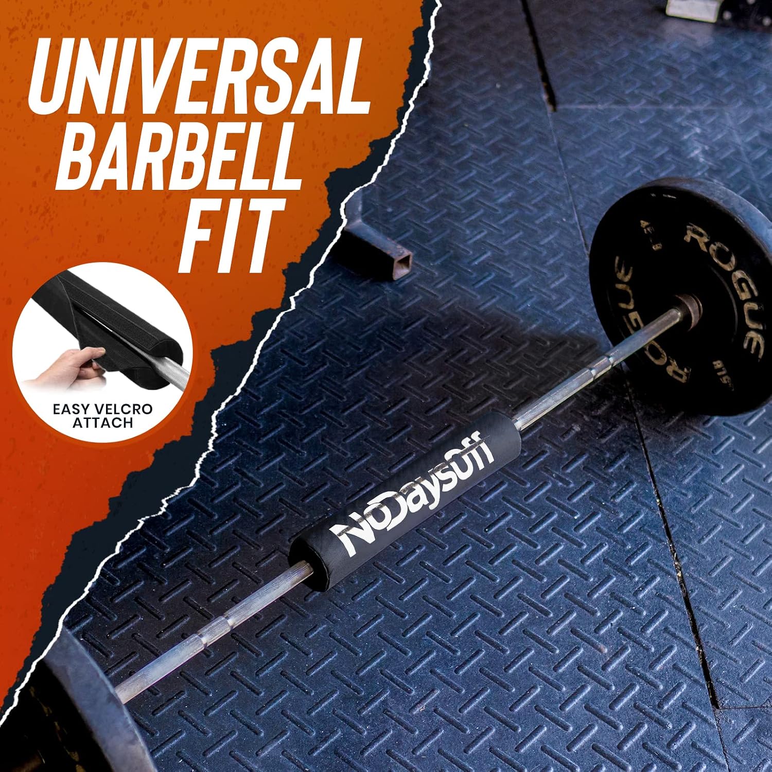 Squat Pad Barbell Pad - Shoulder Barbell Pad for Squats & Barbell Pad for Hip Thrust - Hip Thrust Pad for Standard & Olympic Bars - Neck & Shoulders Cushion for Training- Barbell Pad Squat Support