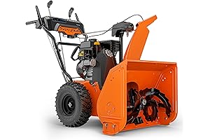 Yardmax YB6270 24-in Two-Stage Self-Propelled Gas Snow Blower - Perfect For Quick Snow Removal