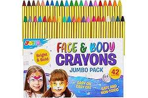 Crayola Kit: 42-Piece Party Pack with Vibrant Metallic Hues