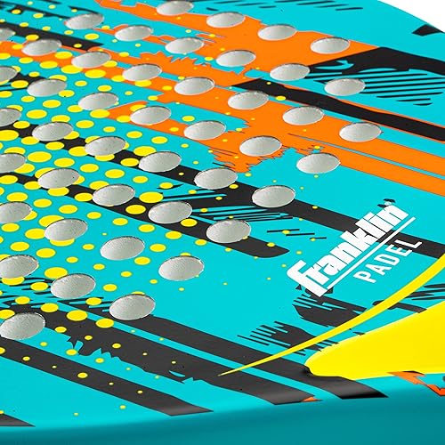 Miniatura 8 de Franklin Sports Pala de pádel - ENDEAVOR - Pádel de fibra de vidrio con núcleo de espuma - Raqueta de tenis Pop - Pádel de 12.87 oz - Rendimiento