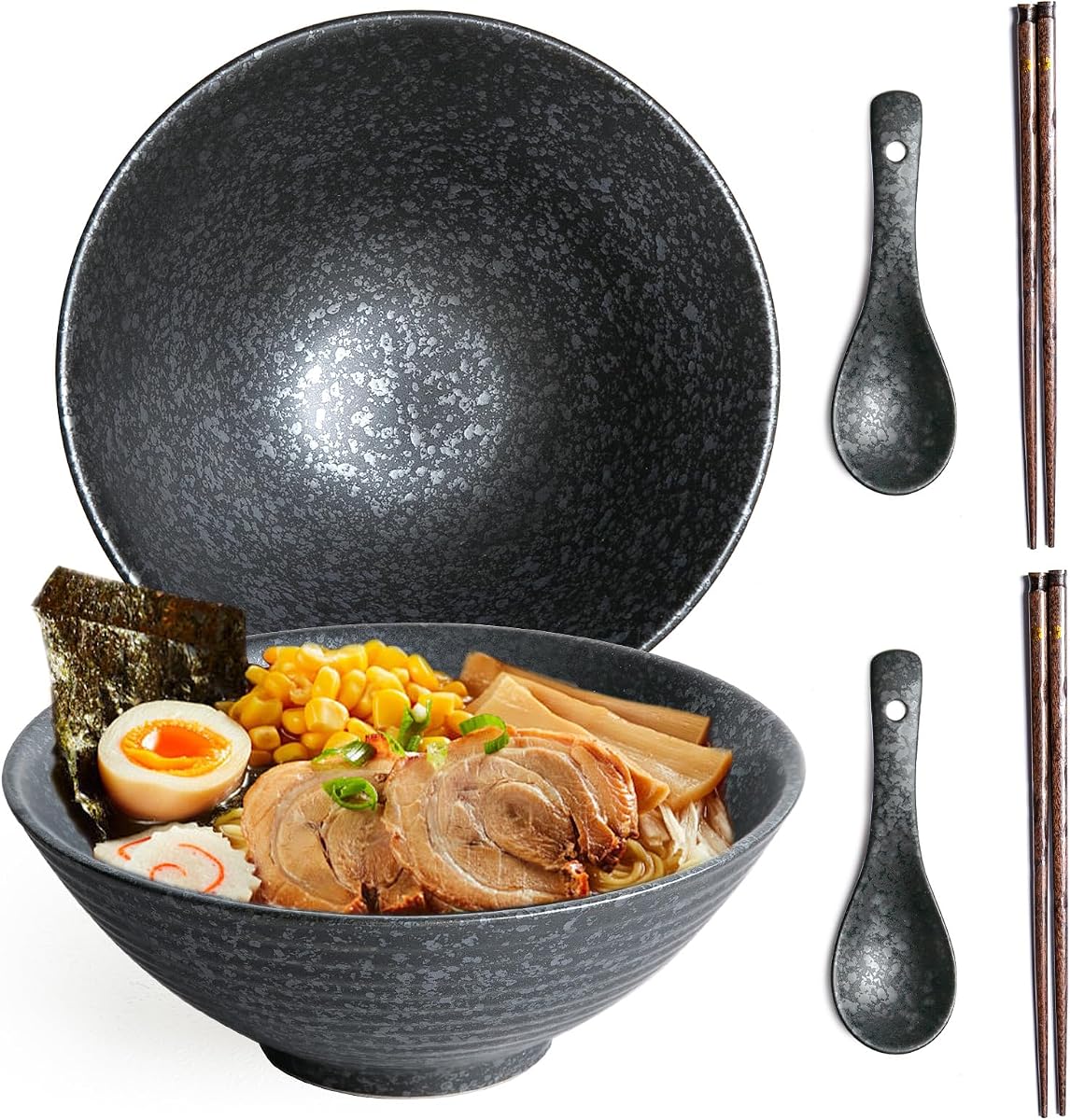 ramen bowl (Black Crystal)