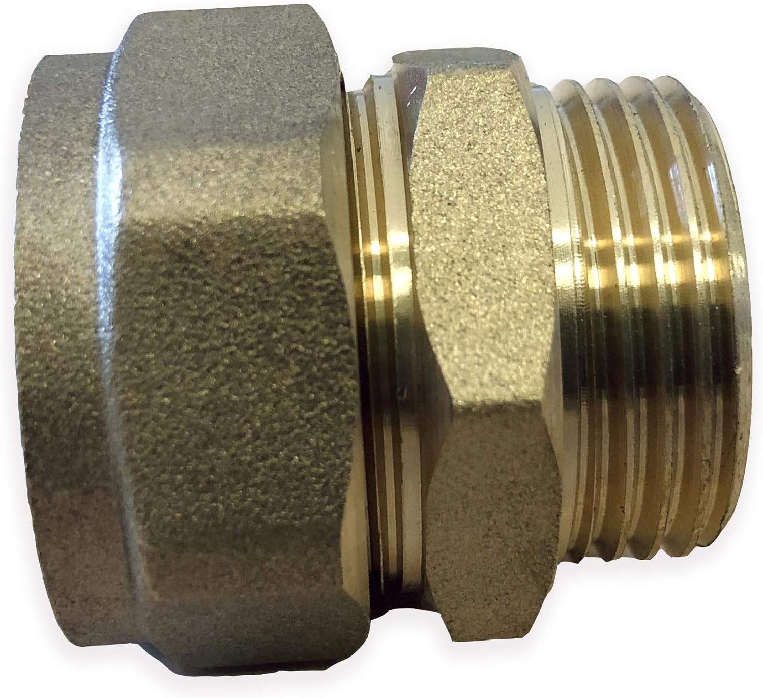 22mm Copper Pipe Head Fitting for Underfloor Heating Manifold Blending