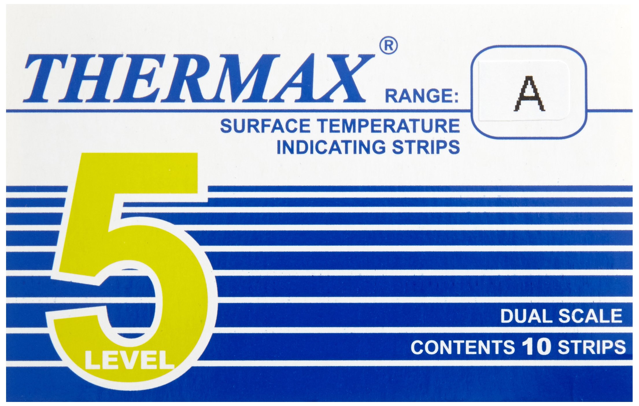 neoLab 3-1911, tiras de medición de temperatura, de 37°C a 46°C, paquete de 10