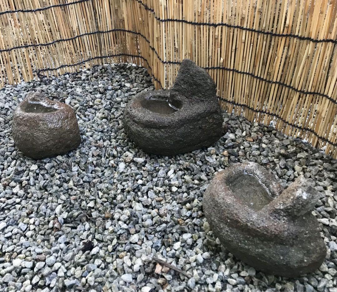 Amazon.co.jp: 天然自然石 小品盆栽鉢 寄せ植え鉢 苔鉢 苗木鉢 