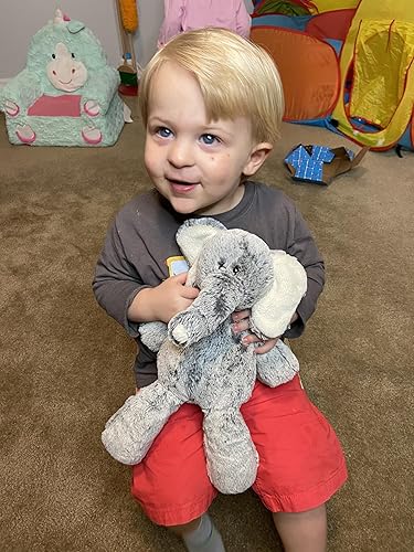 Miniatura 8 de Mary Meyer Marshmallow Junior elefante suave juguete 9 pulgadas