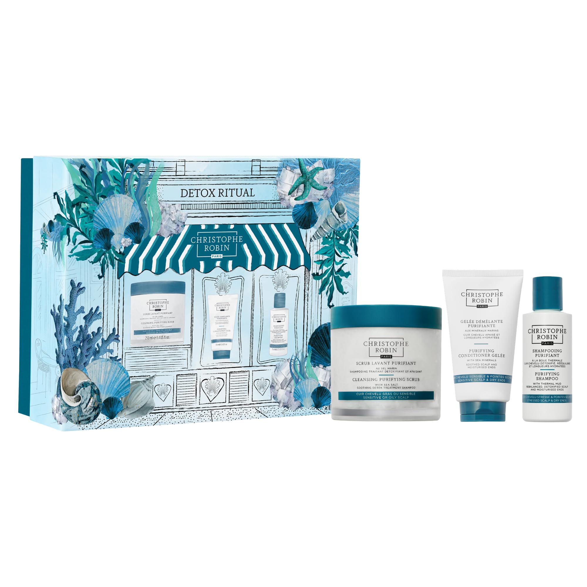 Hair Detox Ritual – Ultimate Purifying Hair Care Set, Deep Cleansing & Scalp Detox, Removes Impurities & Refreshes Hair