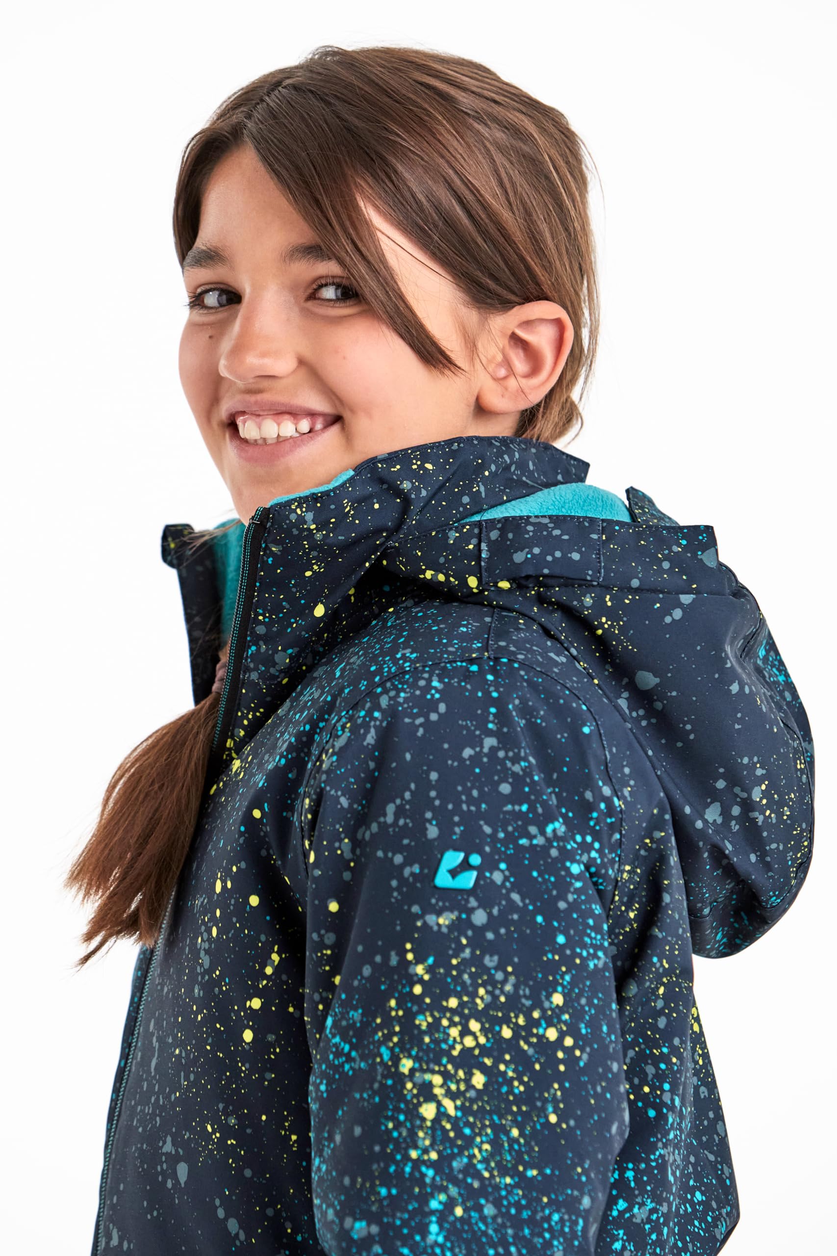 Killtec Mädchen Kow 197 Grls Jckt Outdoorjacke/Funktionsjacke mit Kapuze