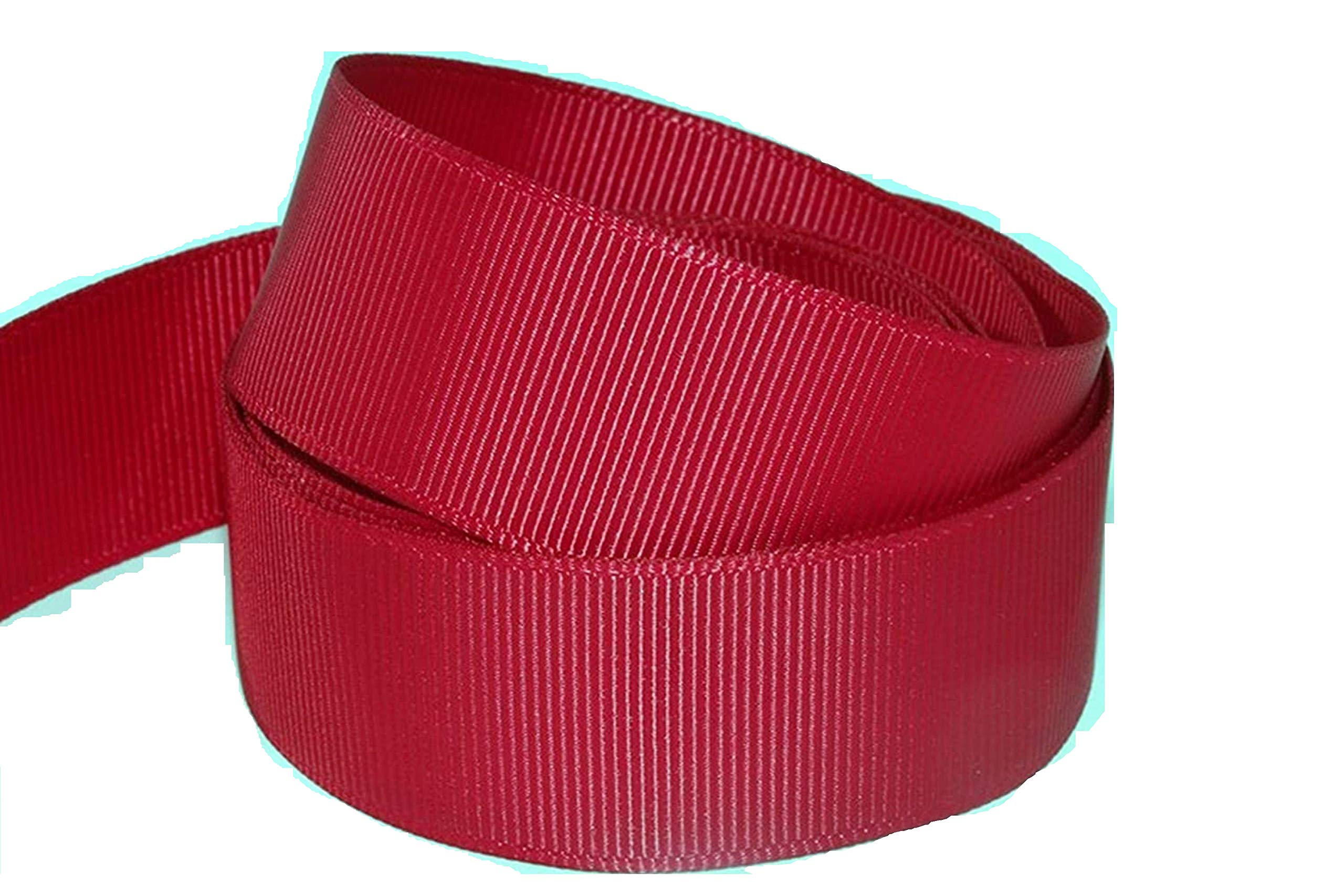 Gcs Maroon Grosgrain Ribbon 38Mm Choose Colours (, 10 Meters) Double Sided For Gifts Wrap Sewing Party Decorations Events Dress Wedding Christmas Crafts Bows Car Floral Balloons Diy Bouquets Cake