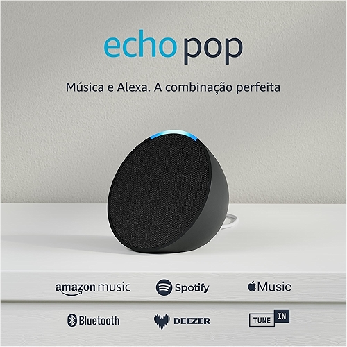 Echo Pop (Geração mais recente) | Smart speaker compacto com som envolvente e Alexa | Cor ... Echo Pop (Geração mais recente) | Smart speaker compacto com som envolvente e Alexa | Cor ...