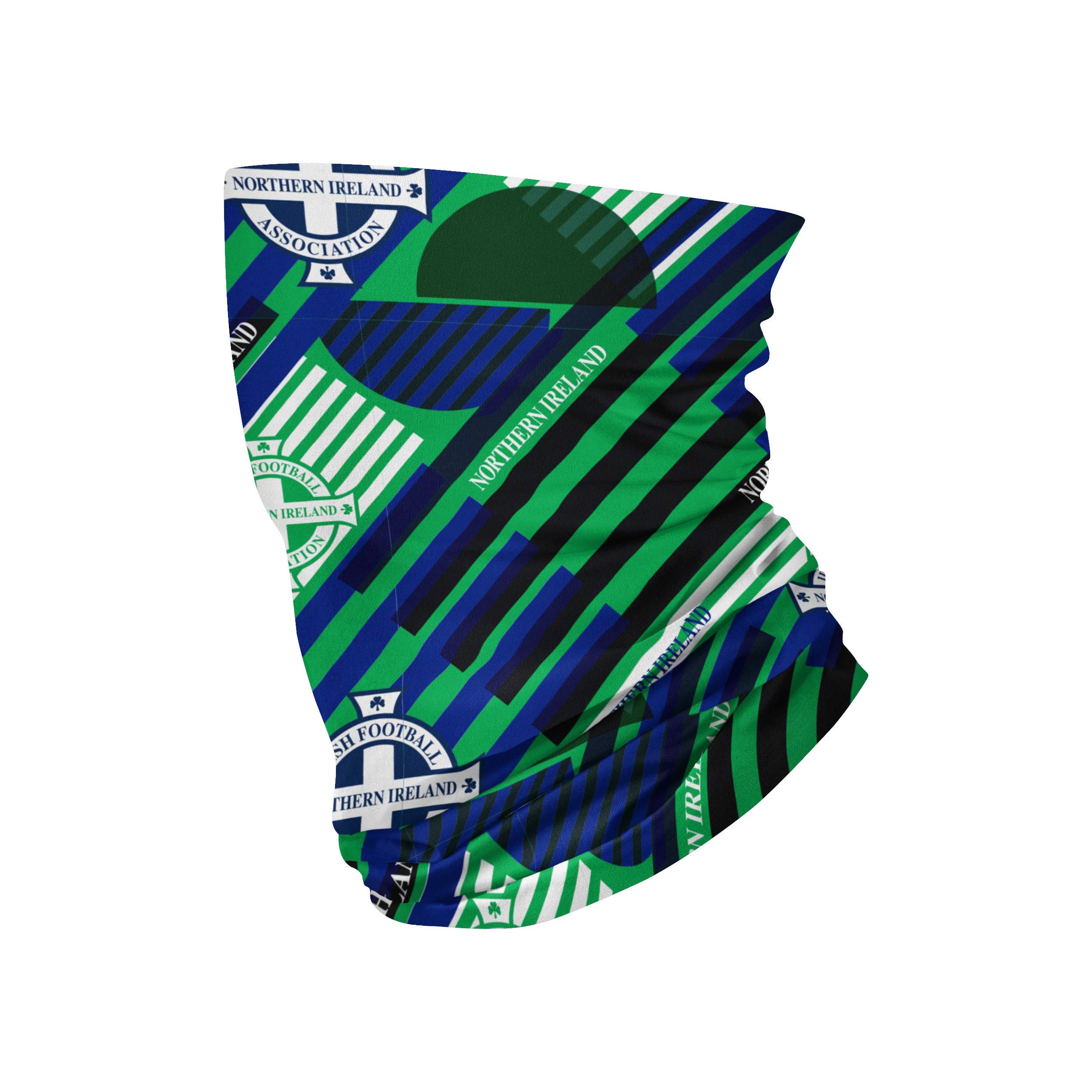 Foco Northern Ireland Officially Licenced Geo Print Patterned Fancy Snood