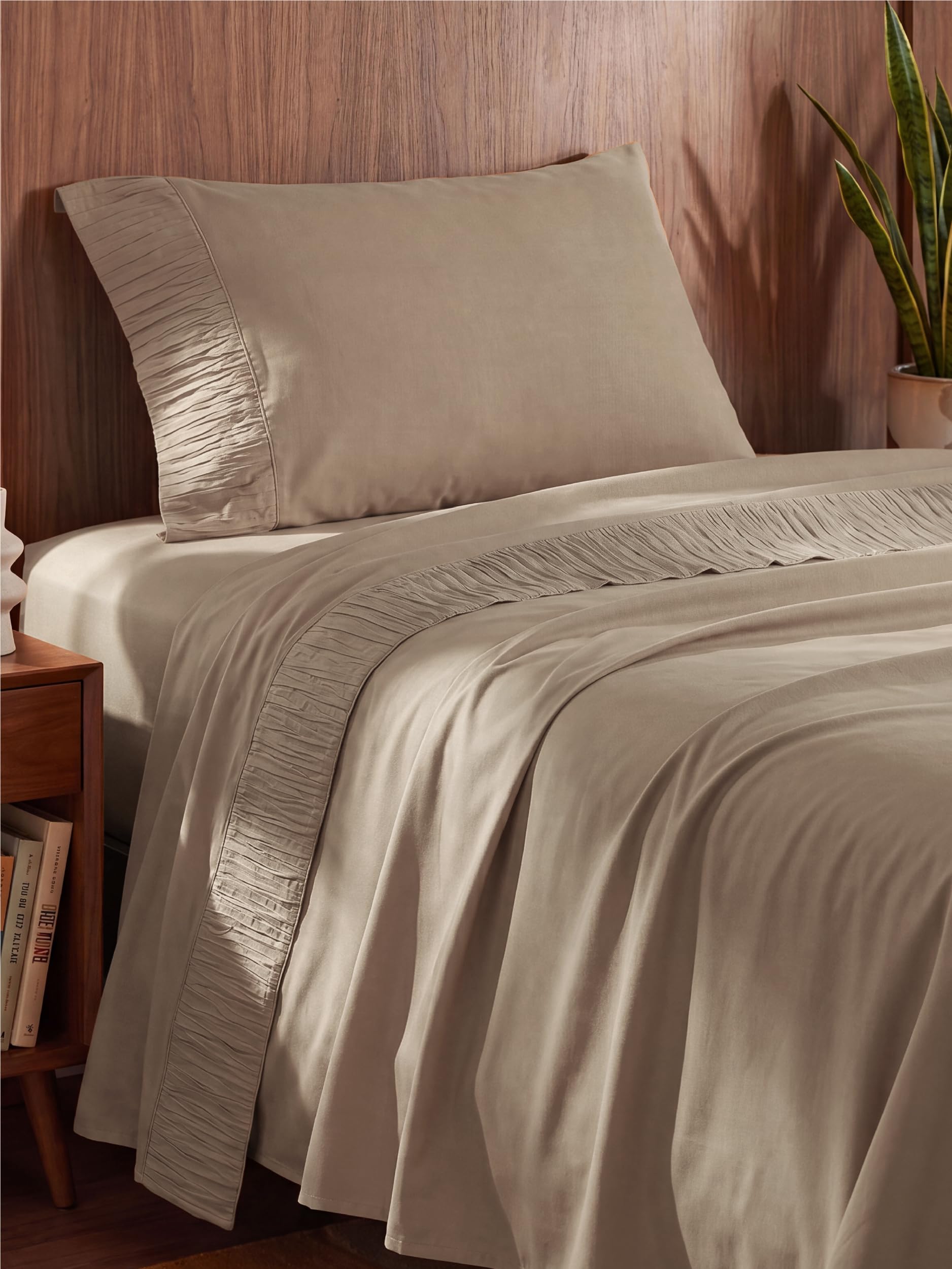 Bedsure Twin Sheets Set - 3 Pieces Soft, Breathable, Cooling Bed Sheets