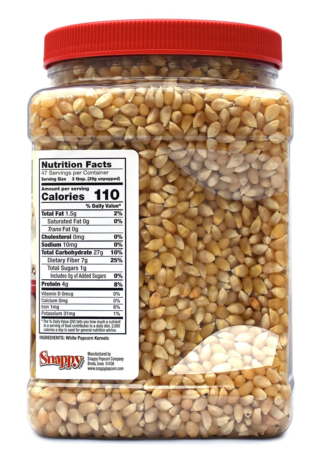 Snappy White Popcorn, 4 Pounds