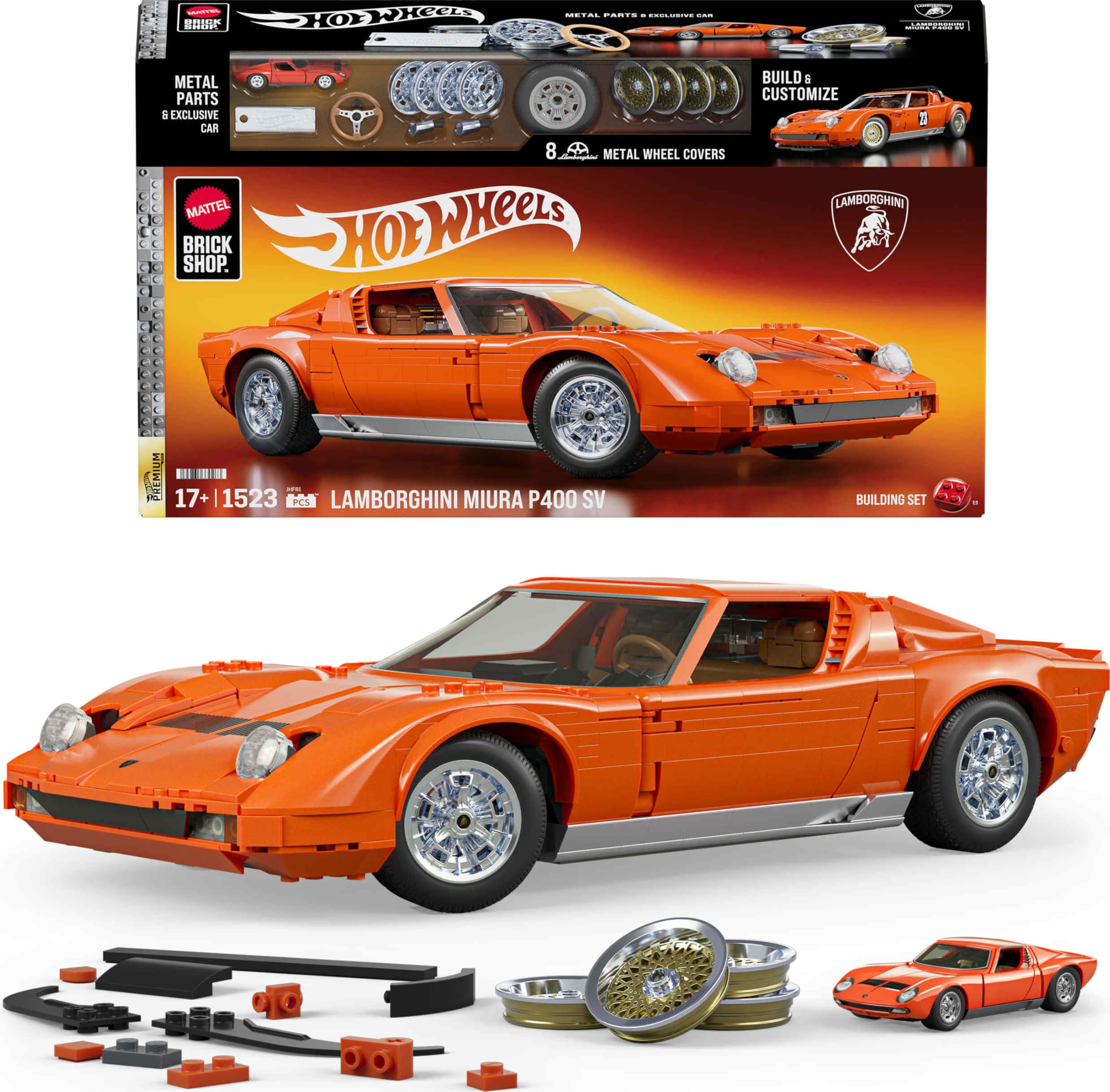 Brick Shop JHF61 Shop Hot Wheels Premium Series Lamborghini '71