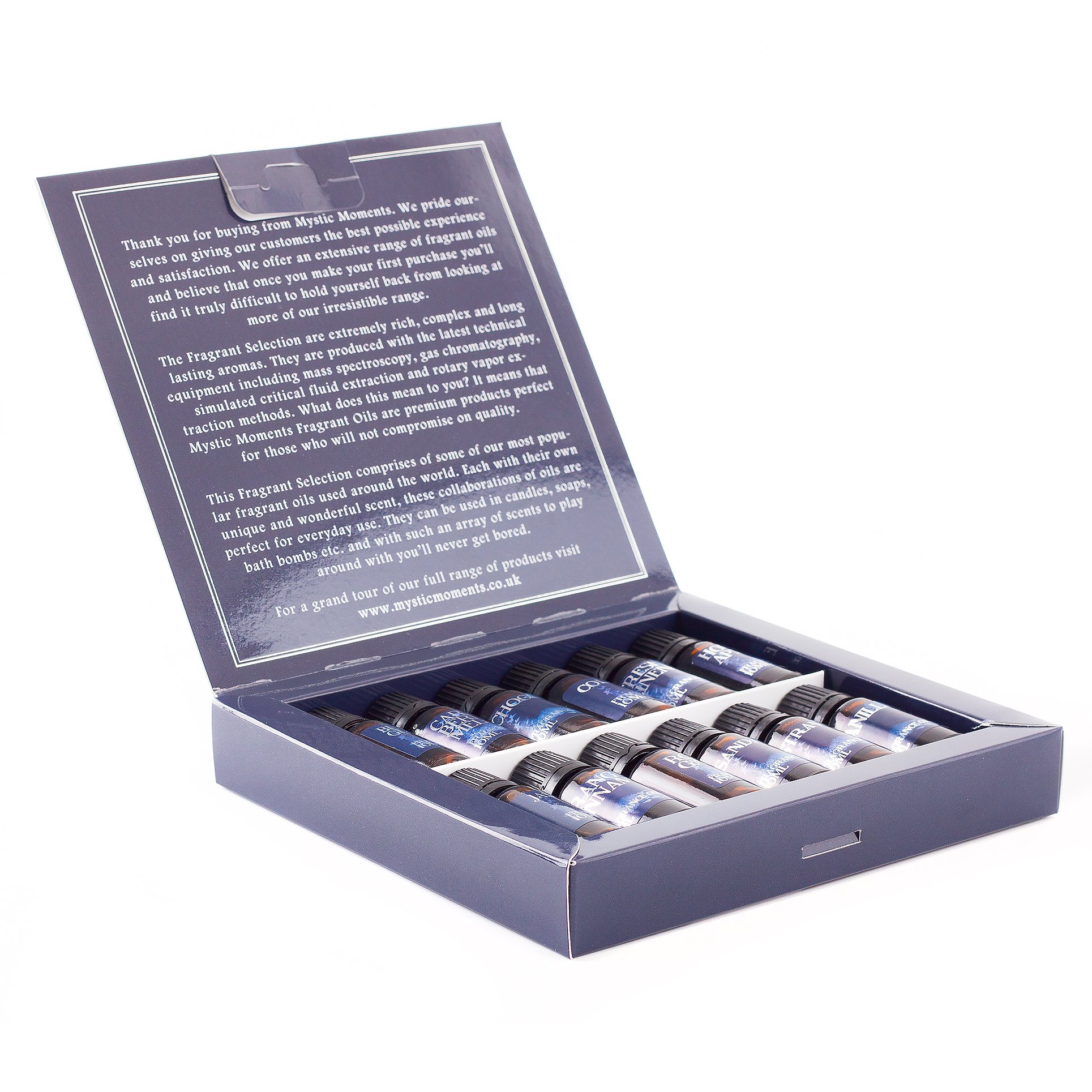 Mystic Moments | The Fragrant Selection | 12 x 10ml Finest Fragrant Oils