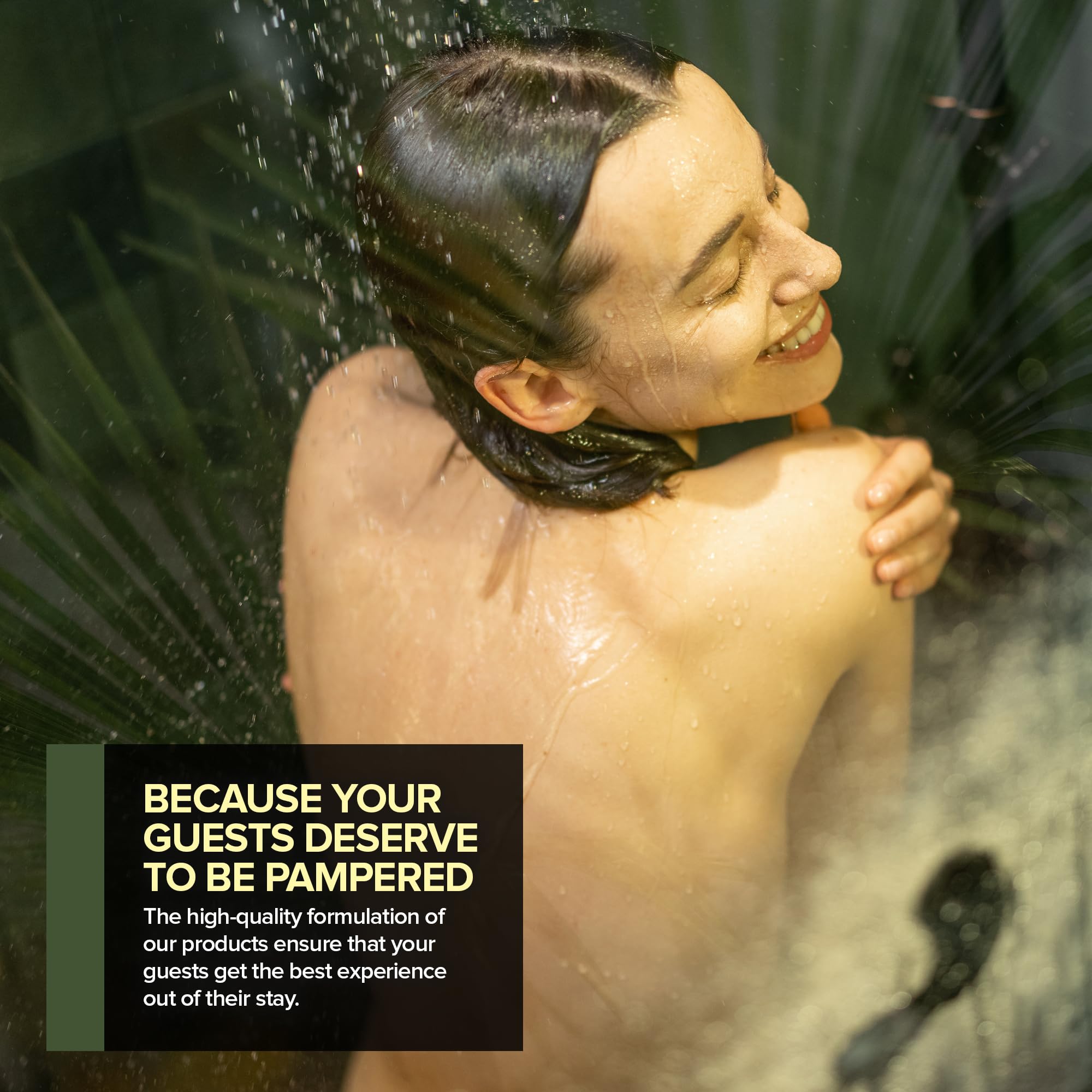 Shower Essentials Set for Men and Women with Shampoo, Conditioner and Body Wash
