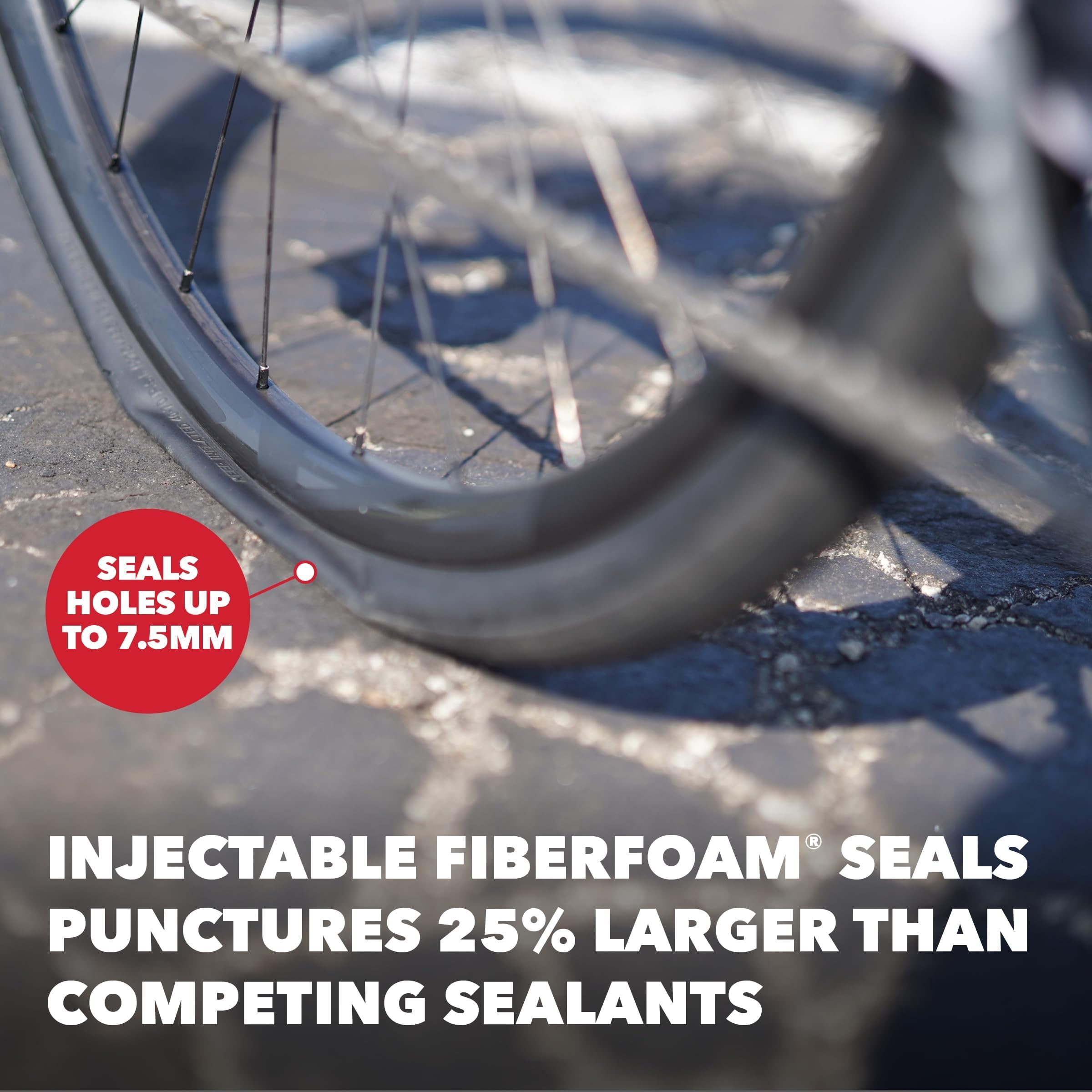SILCA Ultimate Tubeless Tire Sealant – Le Produit d'étanchéité pour pneus tubeless Scelle proactivement Les crevaisons – Injectable – Liquide inerte Pendant Plus de 6 Mois