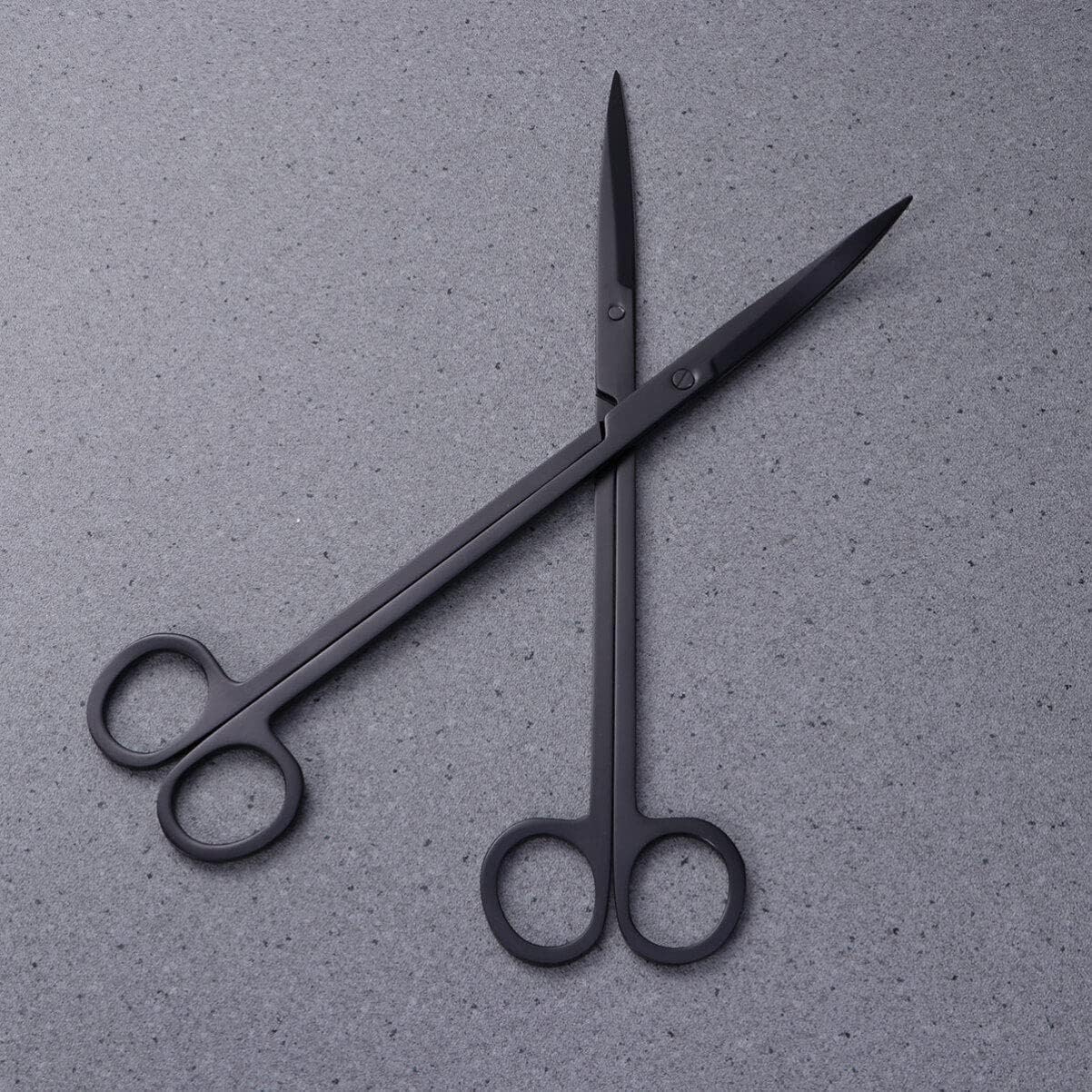 balacoo 5pcs Stainless Steel Aquarium Tools Set Curved Straight Tweezers Scissors Substrate Spatula for Planting Maintaining Aquatic Plants Freshwater Tanks