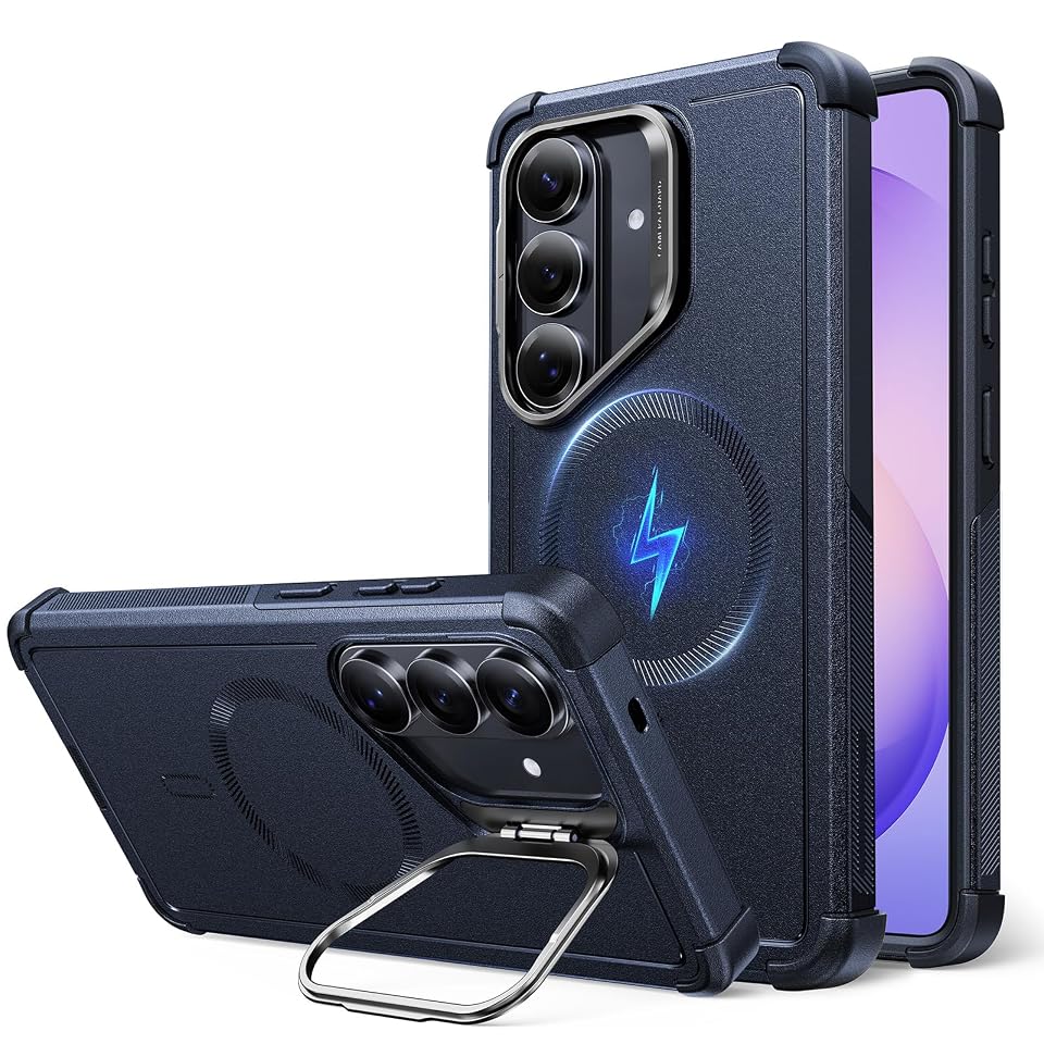 ESR for Samsung Galaxy S26 Case Flex Stand, for MagSafe, Navy Blue