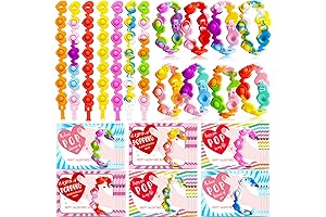 Pop It Fidget Kids Valentines Day Cards Classroom Gift