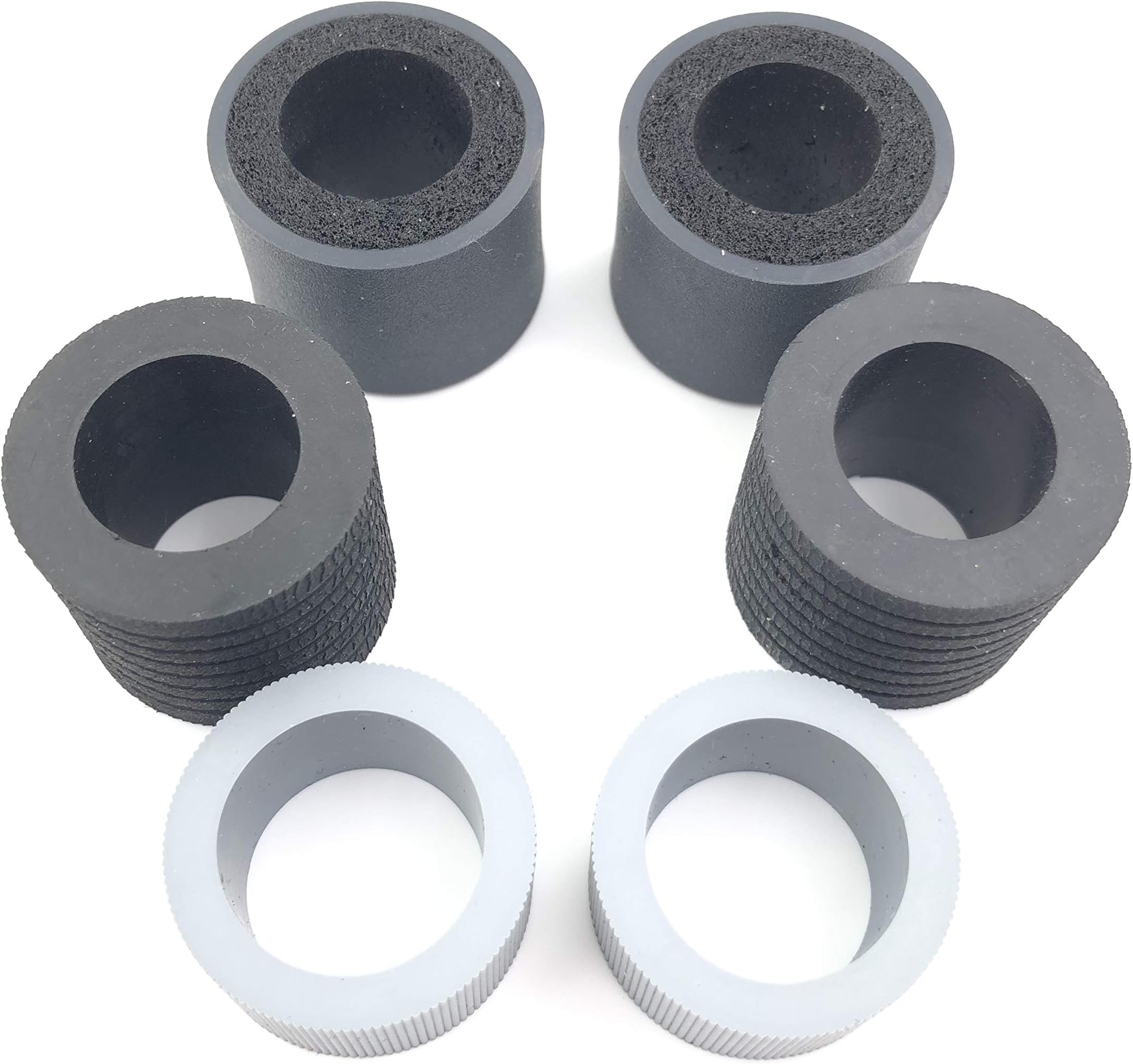 1SET X 8262B001AA 8262B001 3601C002AA 3601C002 Scanner Exchange Roller Tire Kit Compatible with Canon DR-G1100 DR-G1130 DR-G2090 DR-G2110 DR-G2140