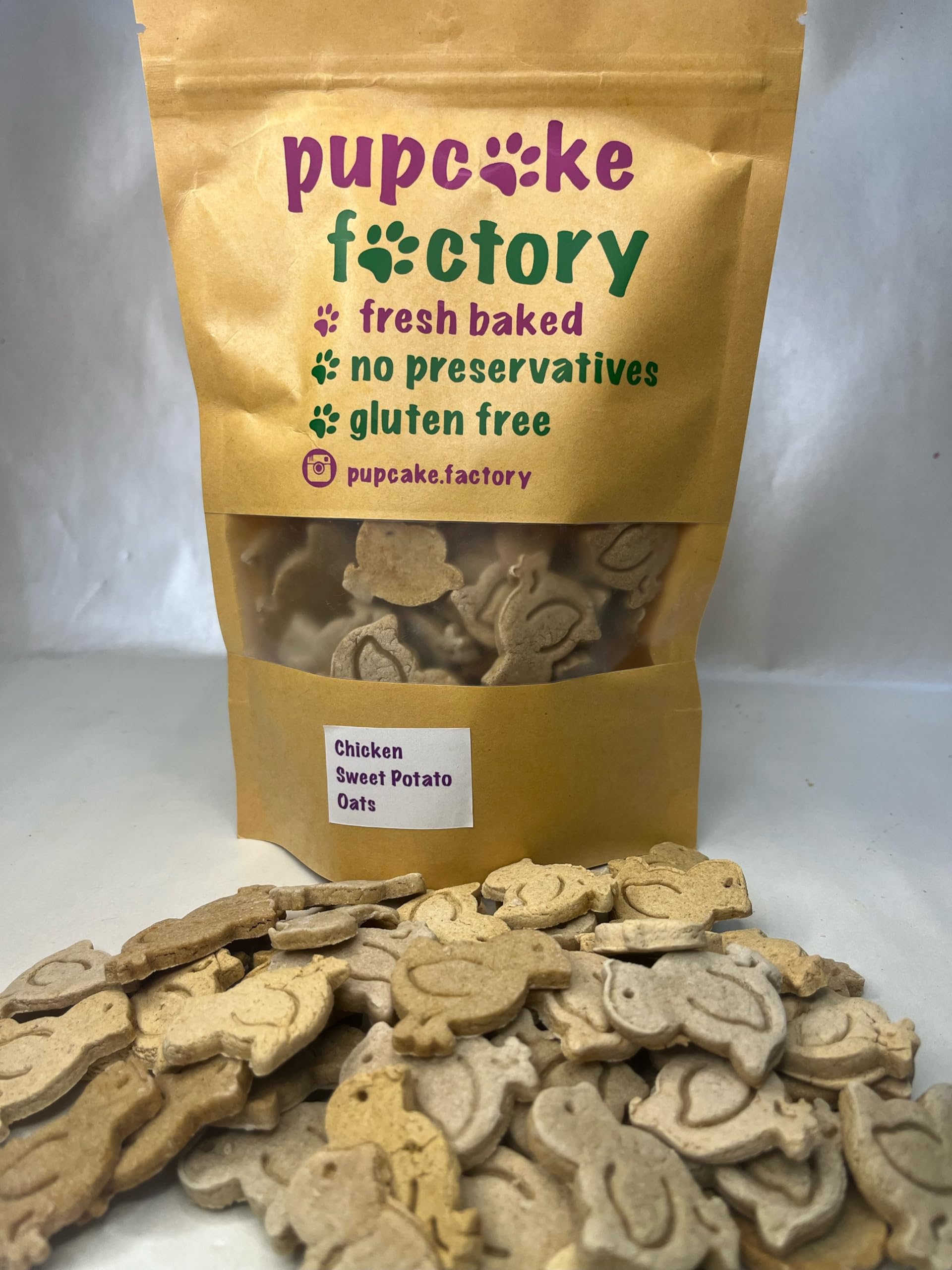 PUPCAKE FACTORY Chicken and Sweet Potato Biscuits 150GMS (B0D6KRDMCS) Amazon Price History, Amazon Price Tracker