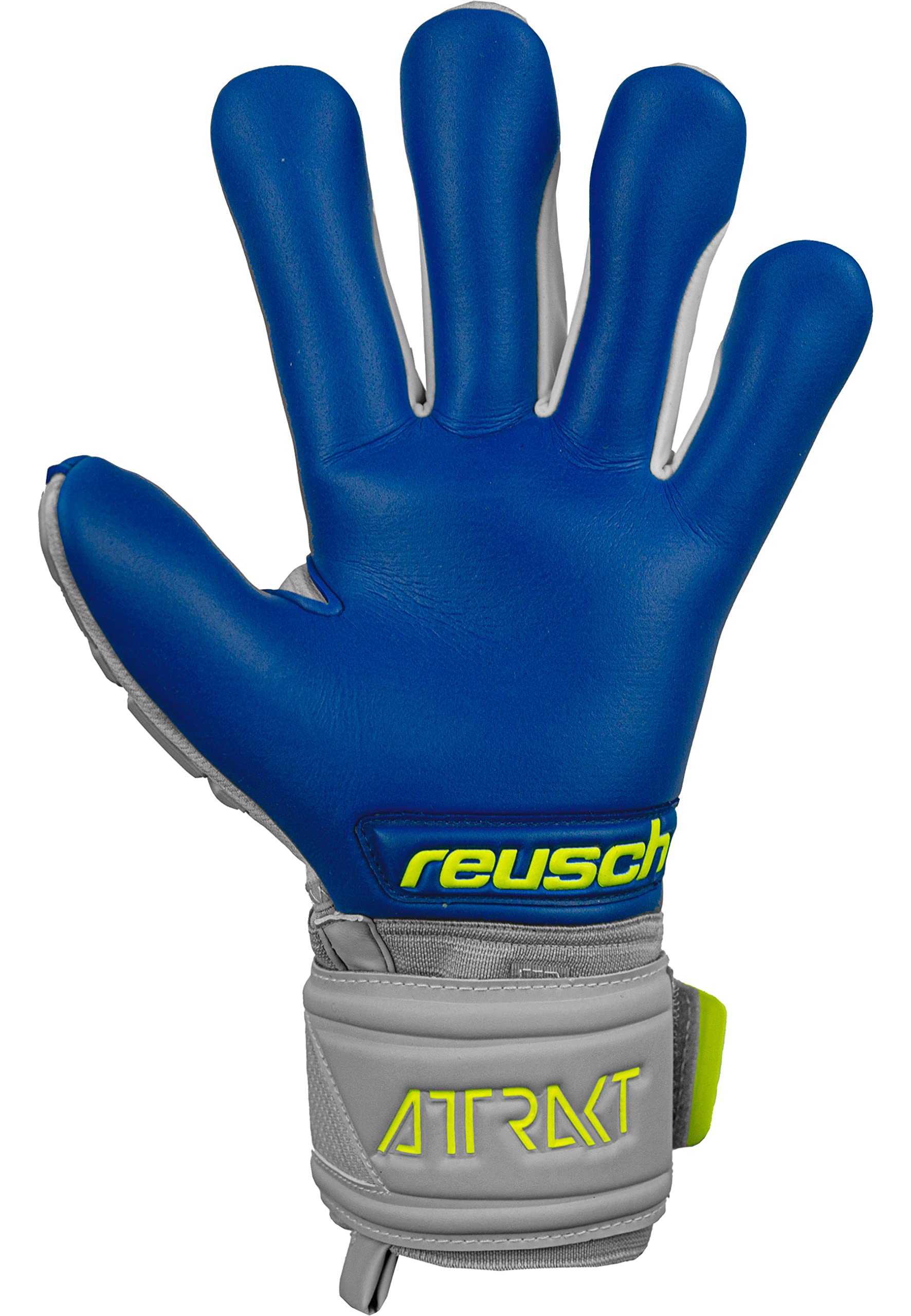 Reusch Attrakt Freegel Gold-Guanti da Portiere Unisex con Cucitura Interna E Rivestimento in Oro, Adatti per Tutte Le Superfici del Campo da Gioco, Calcio per Adulti Uomo