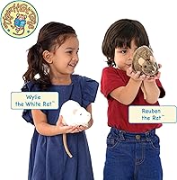 Vista 6 de Reuben La Rata - Peluche de ratón de 7 pulgadas