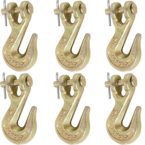 Gancho de agarre de horquilla de 14 de pulgada, para aparejo, remolque, transporte, camión, remolque, 3600 libras, límite de carga de trabajo,