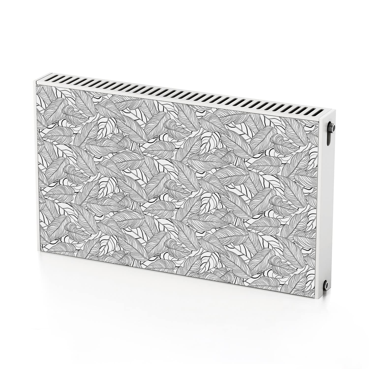 Autocollant de radiateur aimanté Coloray pour cacher un chauffage jauni