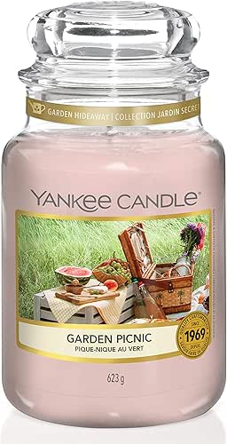 Yankee Candle Classic Large Jar, Garden Picnic, Candle