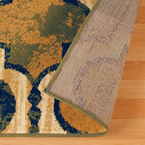 Miniatura 4 de BLUENILEMILLS BNM - Alfombra de área pequeña para interiores con respaldo de yute, perfecta para cocina, sala de estar, decoración del hogar,