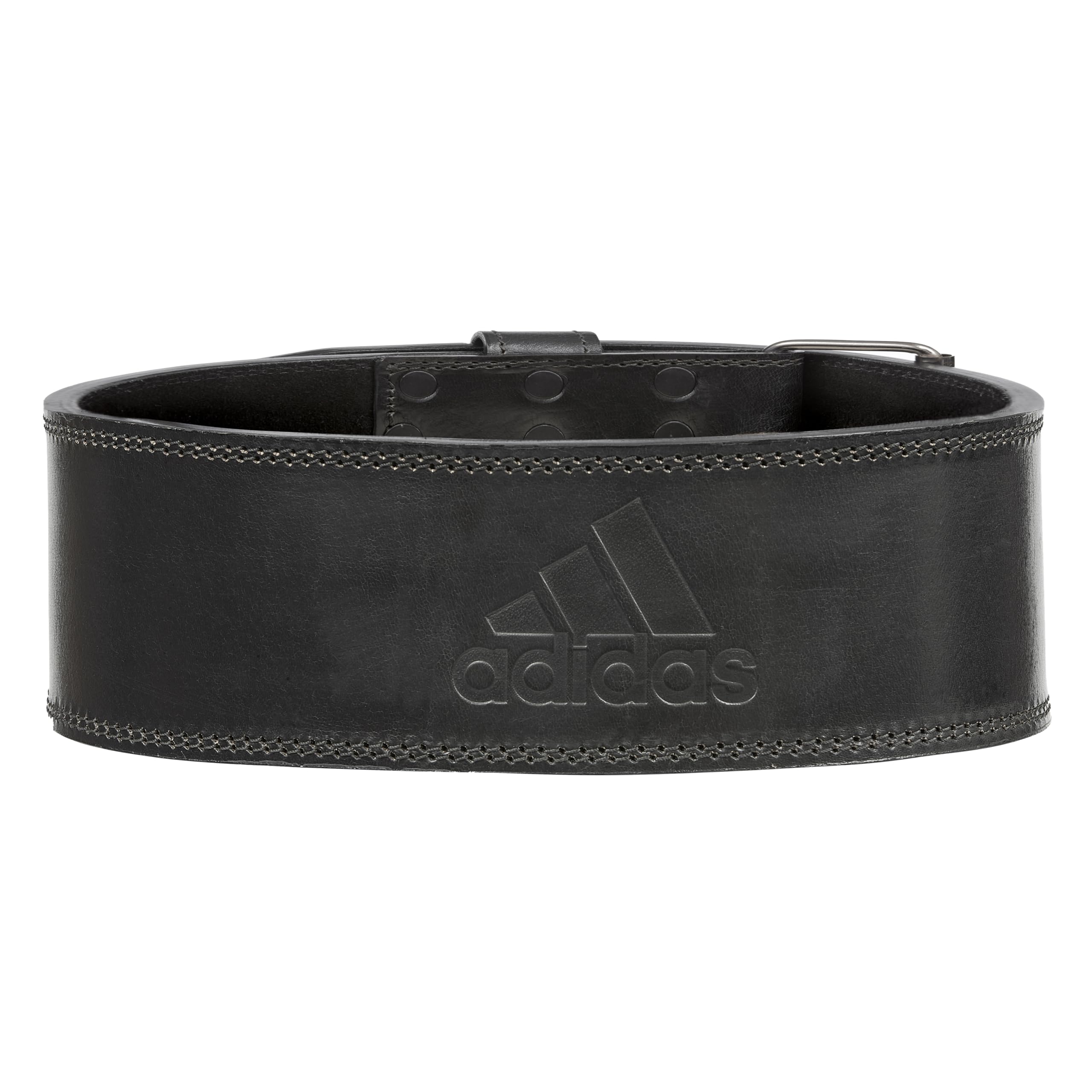 【美品】adidas(アディダス) レザー ウエイトリフティングベルト幅10cm 天然皮革 スエード素材 トリプルリベットバックル Amazon | adidas(アディダス) レザーウエイトリフティング XSサイズ(46