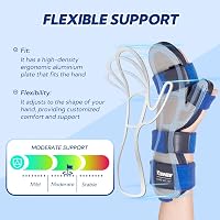 YiYame Éjszakai Csuklótámasz Karpális Alagút Szindróma Tendinitis Artritisz Ujjmerevítő M 3