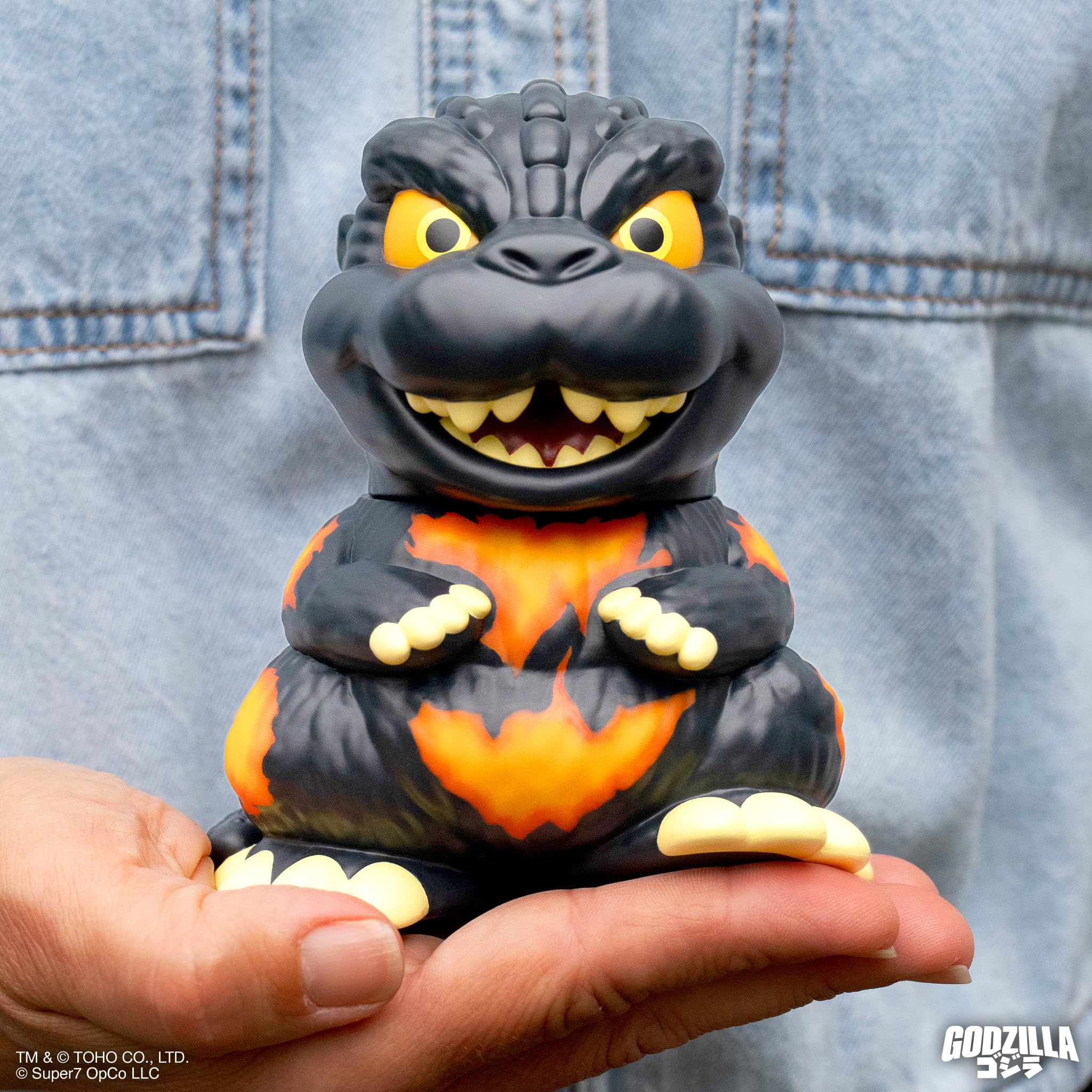 Super7 Toho Fun! Fun! Wave 02 Burning Godzilla - Figura de ação
