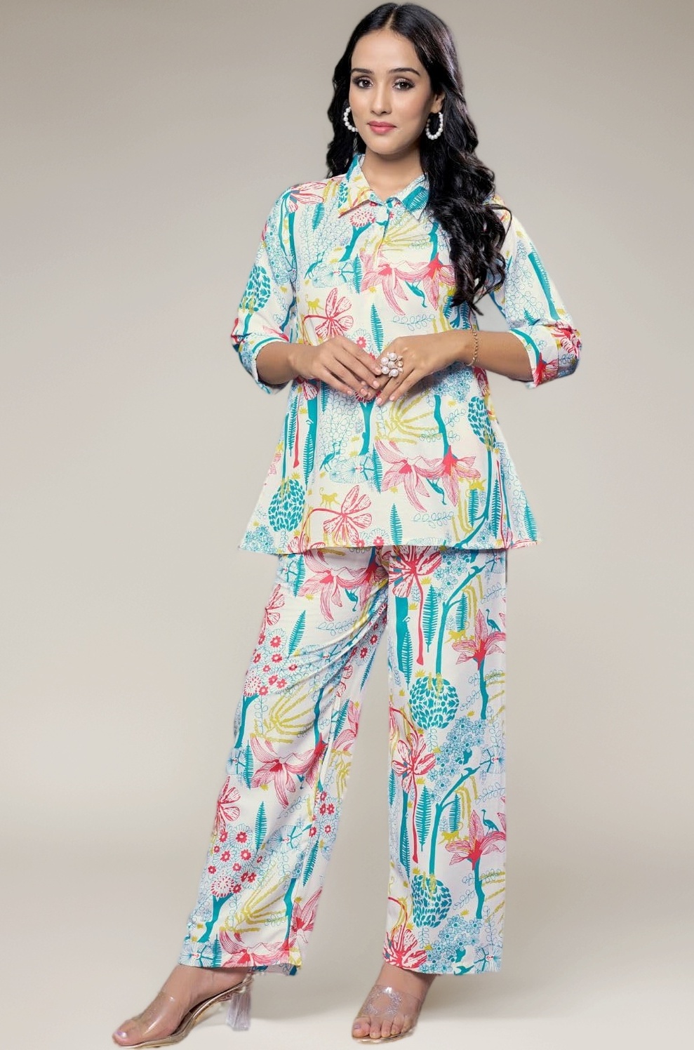 GRECIILOOKS Co Ord Set For Women Stylish | Kurta Set For Women | Anarkali Suit For Woman | Short Kurti For Woman Latest | Pakistani Suits For Women's Kurta Set