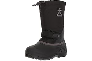 Kamik Unisex-Child Waterbugw Snow Boot: The Ultimate Winter Footwear for Big Boys