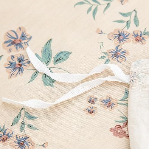 Miniatura 7 de BUPIRD Juego de edredón floral tamaño Queen, 100% microfibra cepillada de 3 piezas, juego de ropa de cama floral de 3 piezas, juego de funda de