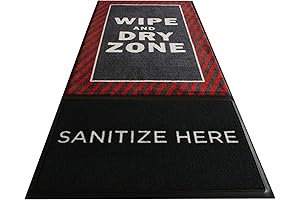 M+A Matting StepWell Sanitizing Shoe Mat | Antibacterial Doormat for Home, Business, Entryway