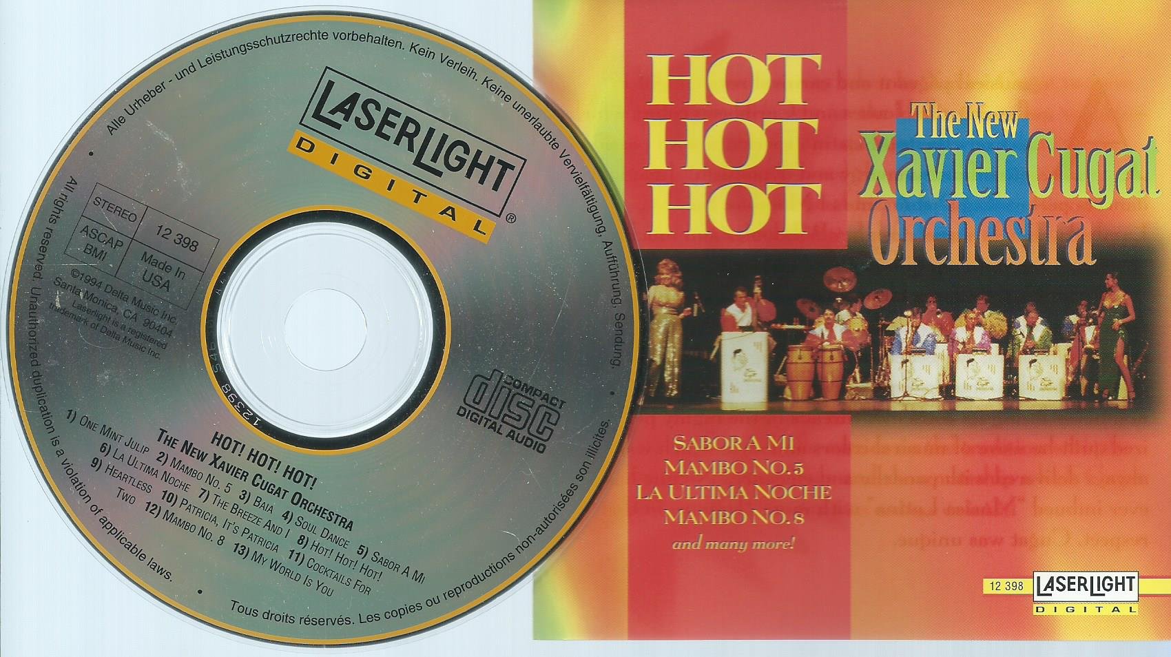 Hot Hot Hot [Audio CD] Cugat, Xavier