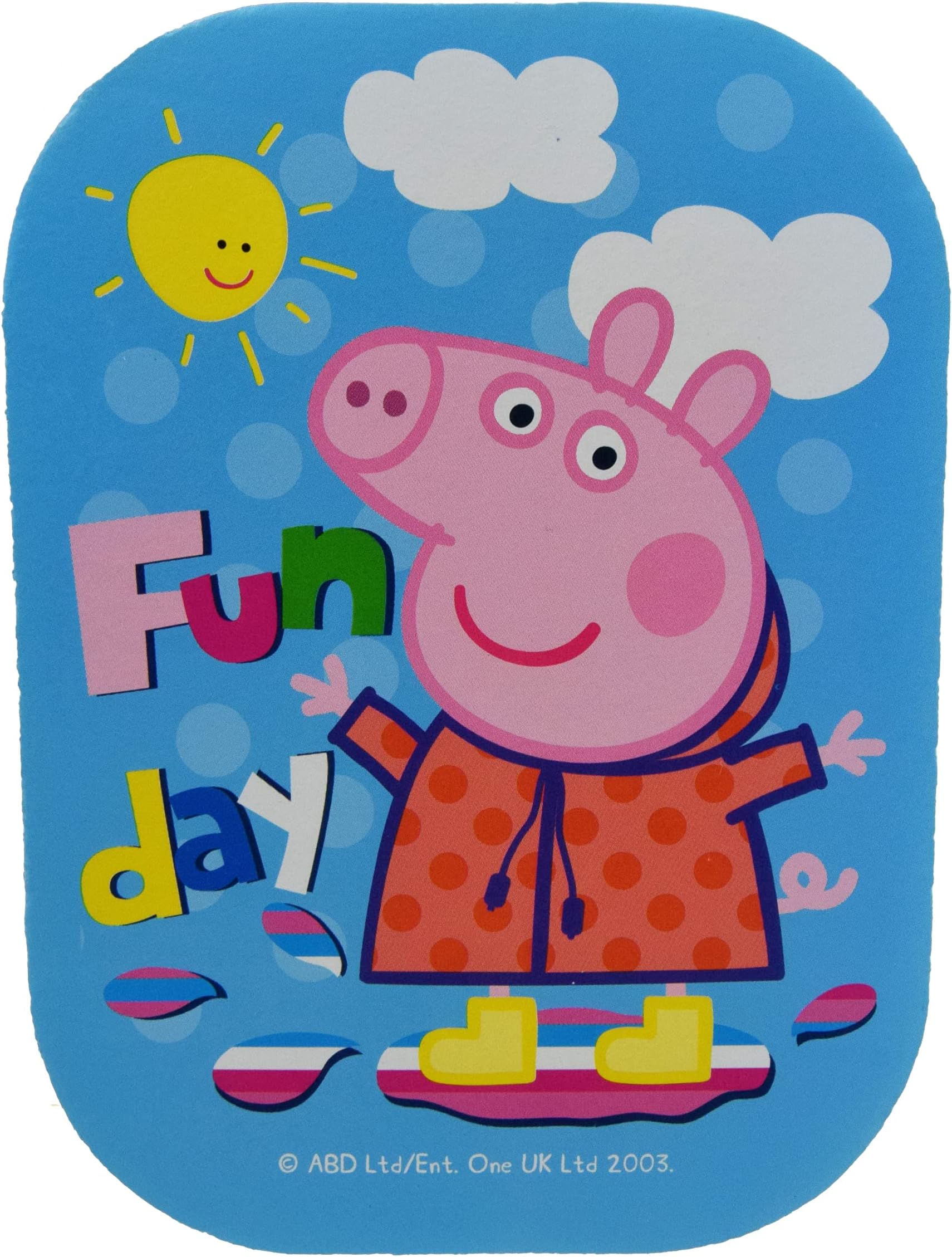 Peppa Pig Children's Bath Sponge, Blue (Pack of 1)