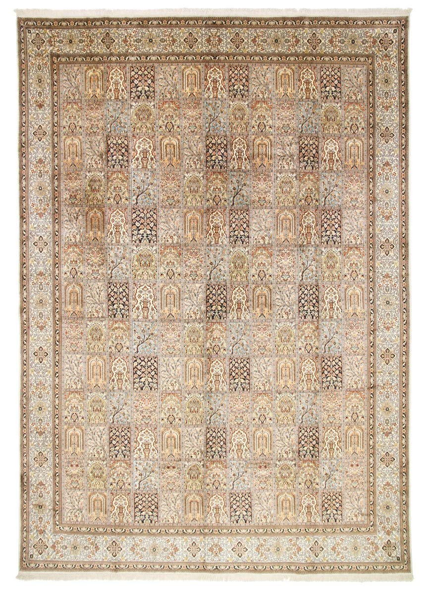 Kashmir Pure Silke 300x420 Hand-knotted Oriental Rug Rug Carpet Silk India