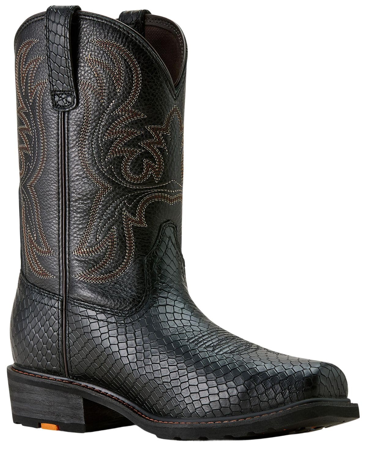 ARIAT mens Ironside Square Toe Steel Toe Work Boot