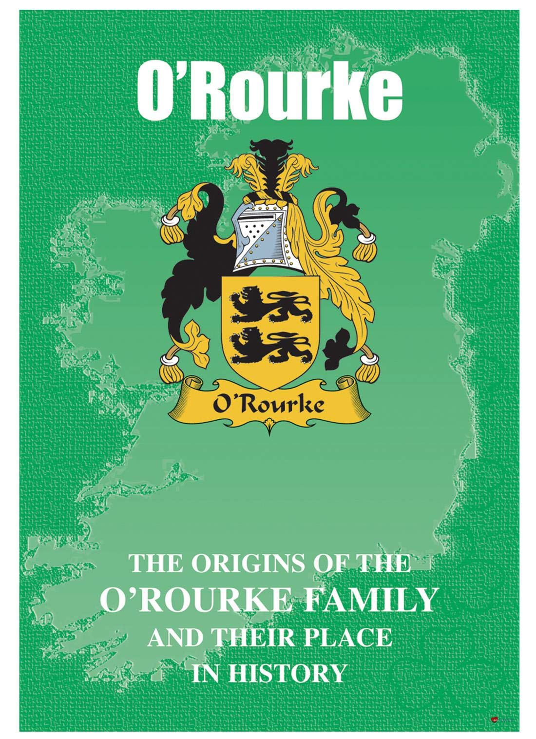 I Luv Ltd O'rourke Irish Family Name History Booklet Covering The Origin Of This Famous Name